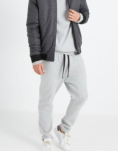 Wholesale Grey Double Knit Gym Pant From Gym Clothes