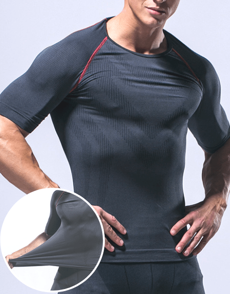 Wholesale Short Sleeve Compression Sportswear From Gym Clothes