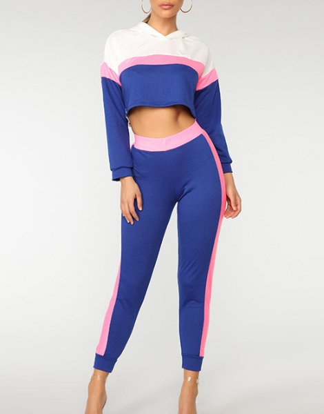 Wholesale Custom Logo Ladies Jogger 2 Piece Fitness Clothing Sweat Track  Suits Jogging Sportsuit Womens Tracksuit - China Tracksuit and Women  Clothing price