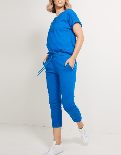 Wholesale Blue Hooded Tracksuit For Women From Gym Clothes