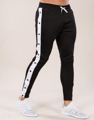 white and gold jogging suit