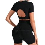 Wholesale Seamless Maternity Fitness Shorts