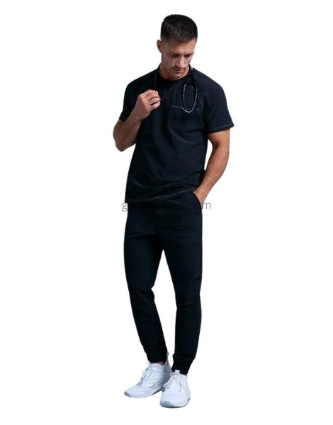 White Label Men Athletic Fit Scrubs