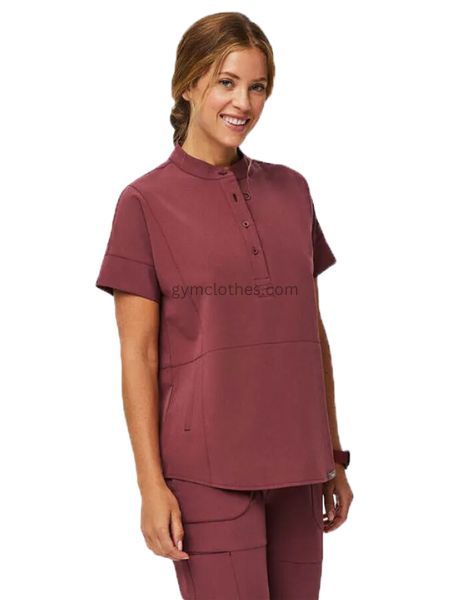 Blank Stretchable Nursing Scrubs