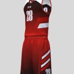 White Label Logo Printed Basketball Uniform