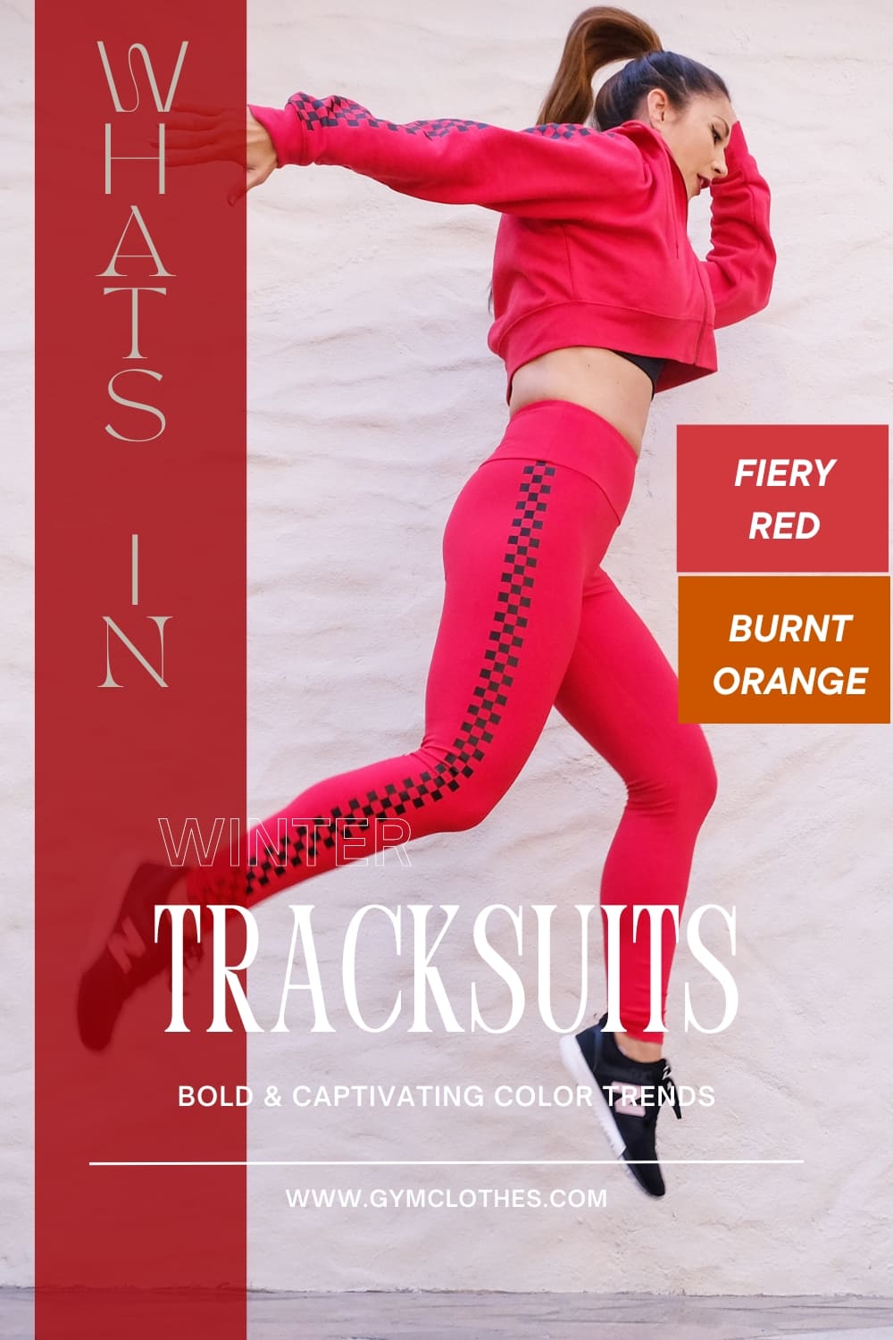 red tracksuits