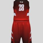 Custom Logo Printed Basketball Uniform