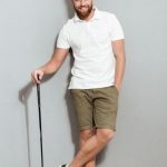 Men White Golf Polo Shirts Wholesaler