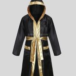 White Label Robe Hooded Boxing Gown